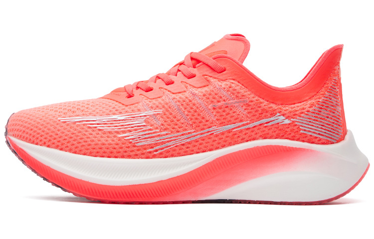 (W) ERKE Xtep Wind SP 'Fluorescent Magenta and White'