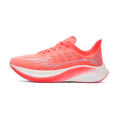 (W) ERKE Xtep Wind SP 'Fluorescent Magenta and White'