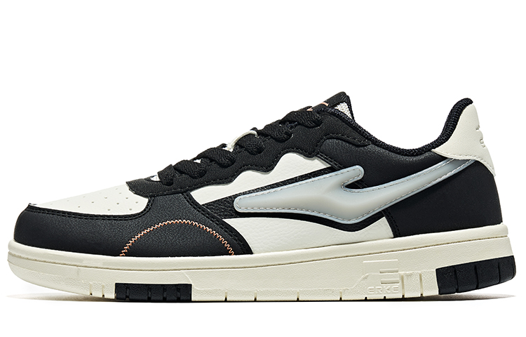 (Women) ERKE Xtep Wushuang 'Black White' 12122301103-006