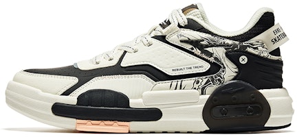 (Women) ERKE Xtep Wusuang Series 'Eggshell White/True Black' 92122301571-004 (Women) ERKE Xtep Wusuang Series 'Eggshell White/True Black' 92122301571-004