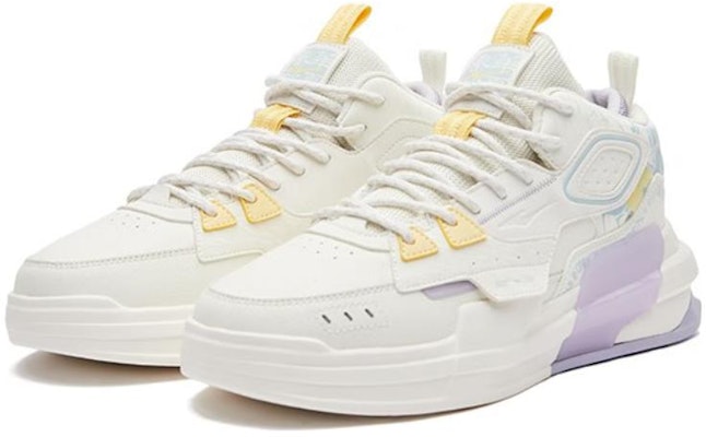 (Women) ERKE Xun Mid-Top 'Night Banquet White Purple' 52122321459-002 Order (Women) ERKE Xun Mid-Top 'Night Banquet White Purple' 52122321459-002