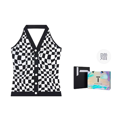 (Women) European Tour Breathable Slim Halter Golf Tank Top EF241PD049