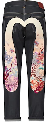 (W) 에비수 블랙 플로럴 자수 지퍼 데님 진. 2EAHTW1JE953BFCT Order (W) 에비수 블랙 플로럴 자수 지퍼 데님 진. 2EAHTW1JE953BFCT