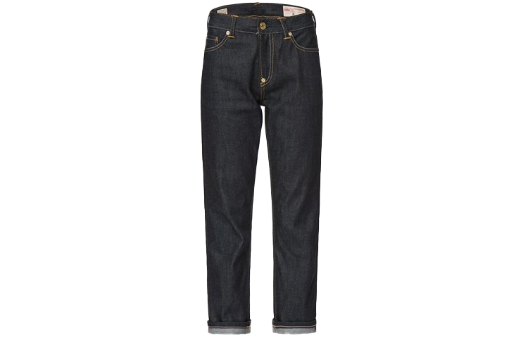 Lookbook (W) 에비수 블랙 플로럴 자수 지퍼 데님 진. 2EAHTW1JE953BFCT