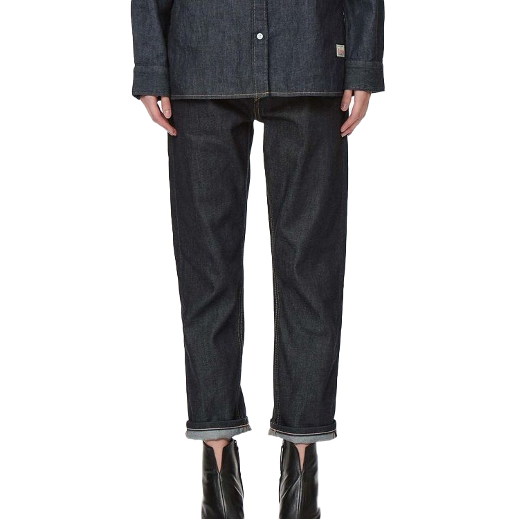 Details for (W) 에비수 블랙 플로럴 자수 지퍼 데님 진. 2EAHTW1JE953BFCT