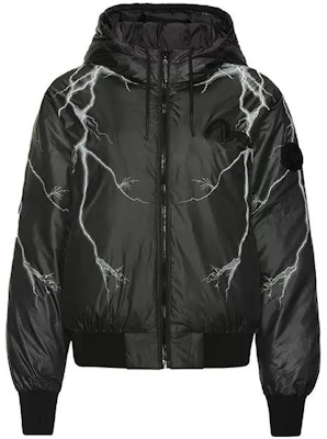 (W) EVISU 黑色冬季連帽羽絨外套帶海鷗圖案 1EAGNW8NJ770XX Order (W) EVISU 黑色冬季連帽羽絨外套帶海鷗圖案 1EAGNW8NJ770XX