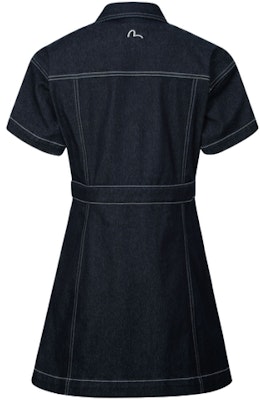 (W) Camisa Oversize de Manga Corta EVISU Denim Azul con Gaviota Bordada. 2ESHTW4DR4102LFDP Lookbook (W) Camisa Oversize de Manga Corta EVISU Denim Azul con Gaviota Bordada. 2ESHTW4DR4102LFDP