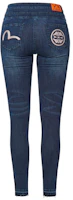 (Women) EVISU High-Waist Slim Fit Embroidered Denim Jeans Blue 2EAHTW0JE186SK (Women) EVISU High-Waist Slim Fit Embroidered Denim Jeans Blue 2EAHTW0JE186SK