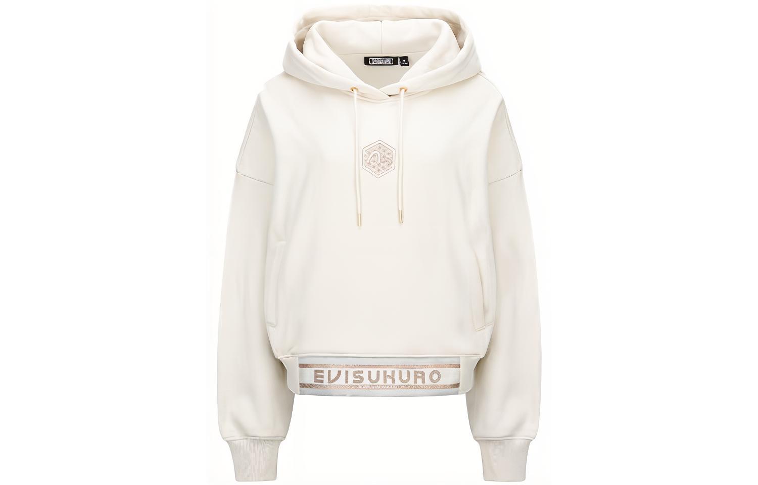 Order (W) EVISU锦缎纹海鸥刺绣连帽卫衣 2EAGNW1SW487OSFL