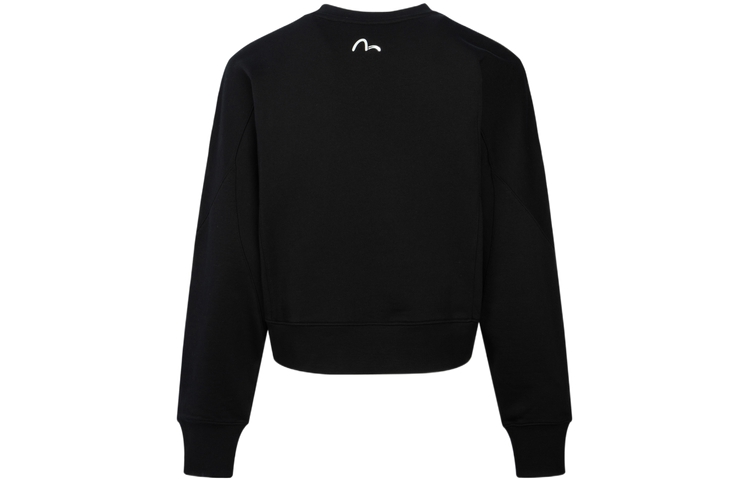 Lookbook (W) EVISU AW23 寬鬆款花卉印花與Logo提花設計長袖上衣 2EAGNW3SW6094FFCT