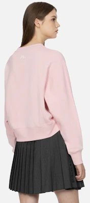 (W) EVISU AW23 寬鬆款花卉印花與Logo提花設計長袖上衣 2EAGNW3SW6094FFCT 1