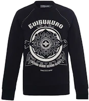 (Women) EVISU Black Pullover Sweatshirt with Signature Floral Logo Print 1ESGNW9SW405XX (Women) EVISU Black Pullover Sweatshirt with Signature Floral Logo Print 1ESGNW9SW405XX