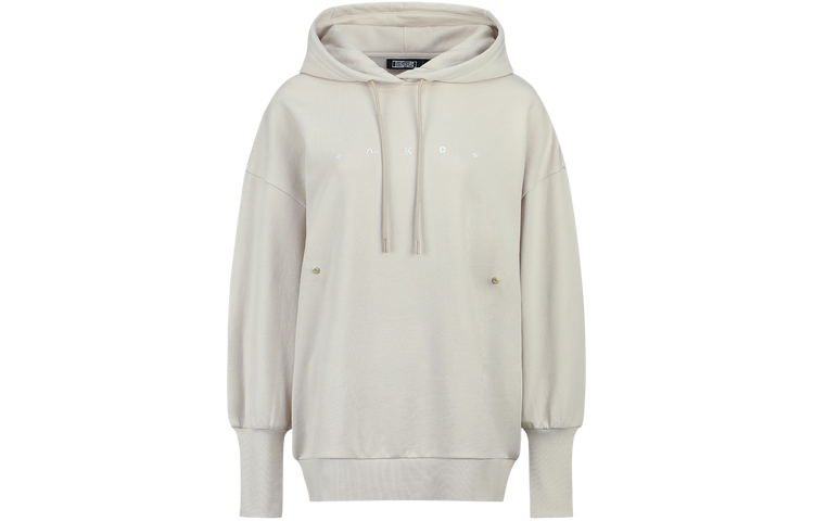 Lookbook (W) EVISU FW22 Logo 刺繡連帽上衣 銀灰色 2ESGNW3SW446OSCT