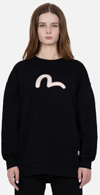 (W) EVISU 女士海鸥刺绣套头卫衣 FW22 2EAHTW2SW375OSFL Shop (W) EVISU 女士海鸥刺绣套头卫衣 FW22 2EAHTW2SW375OSFL