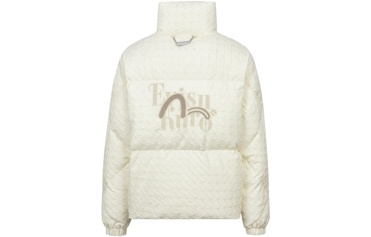 (Women) EVISU FW23  White Seagull Embroidered Puffer Jacket 2EAGNW3NJ6069XXPL 圖 2