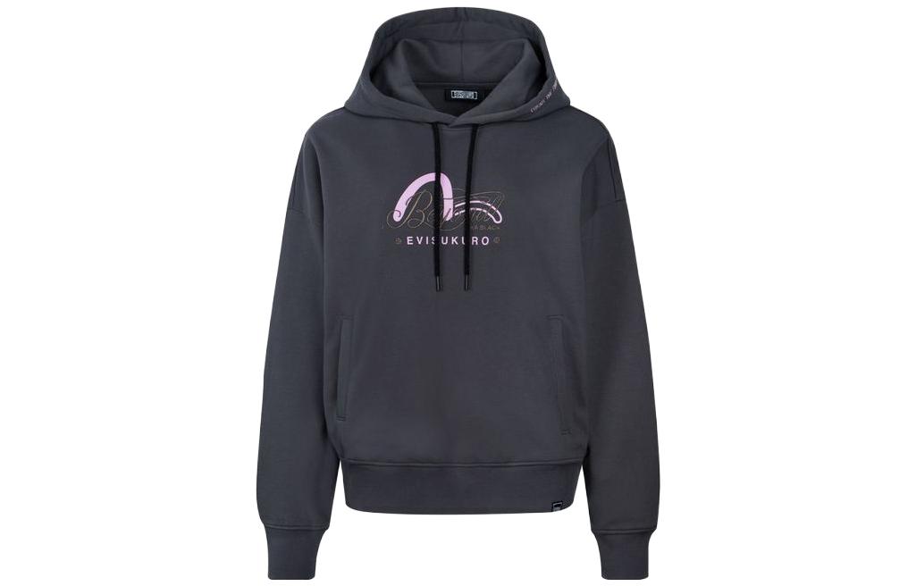 (Women) EVISU FW23 Seagull Print Slogan Embroidered Pullover Sweatshirt 2EAGNW3SW6093RXCT 圖 5