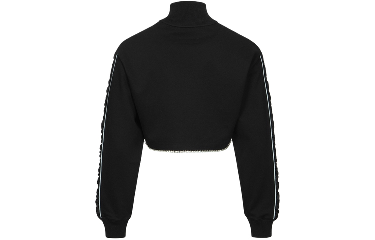 (Women) EVISU KURO SS24 Black Jacket with Rhinestone and Seagull Print 2ESGNW4JK6002CPCT 圖 3