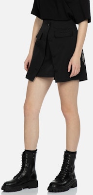 (W) EVISU 女士标语刺绣拉链休闲迷你裙 2ESGNW3SK207XXCT Shop (W) EVISU 女士标语刺绣拉链休闲迷你裙 2ESGNW3SK207XXCT