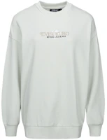 (Women) EVISU Logo Embroidery Crewneck Sweatshirt Light Grey 2ESGNW3SW451OSCT (Women) EVISU Logo Embroidery Crewneck Sweatshirt Light Grey 2ESGNW3SW451OSCT
