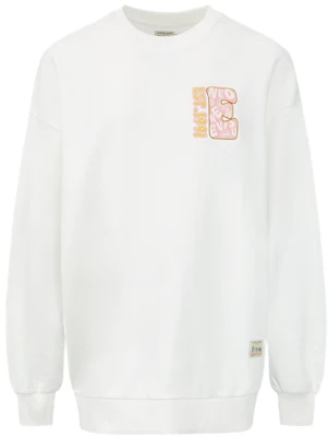 (W) EVISU Logo Print Pullover Sweatshirt Dengan Rekaan Kucing Lucky Daruma 2EAHTW2SW366OSCT Lookbook (W) EVISU Logo Print Pullover Sweatshirt Dengan Rekaan Kucing Lucky Daruma 2EAHTW2SW366OSCT