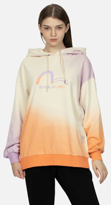 (W) EVISU 宽松款渐变海鸥印花拼色卫衣 2EAGNW3SW6052OSCT Shop (W) EVISU 宽松款渐变海鸥印花拼色卫衣 2EAGNW3SW6052OSCT