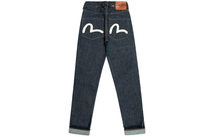 (Women) EVISU Seagull Print  Jeans Denim Blue. 2EAJXW2JE129XXCT 圖 2