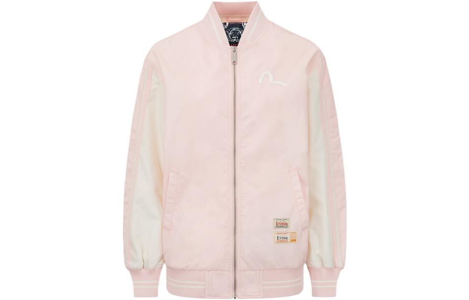 (Women) EVISU SS22  Pink Deconstructed Buddha Logo Vintage Jacket. 2ESHTW2JK778OSNY 圖 3
