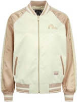 (Women) EVISU SS23 Colorful Seagull Peacock Embroidered Zip Bomber Jacket 2ESHTW3JK727LFPL (Women) EVISU SS23 Colorful Seagull Peacock Embroidered Zip Bomber Jacket 2ESHTW3JK727LFPL