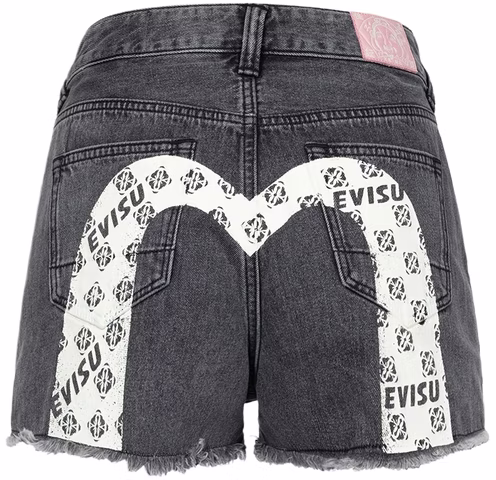women-evisu-ss-24-denim-shorts-black-with-logo-and-m-print-design-2-eshtw-4-ds-4018-xxdn