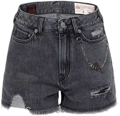 (W) EVISU SS24 Seluar Pendek Denim Hitam dengan Logo & Reka Bentuk Cetakan M. 2ESHTW4DS4018XXDN Lookbook (W) EVISU SS24 Seluar Pendek Denim Hitam dengan Logo & Reka Bentuk Cetakan M. 2ESHTW4DS4018XXDN