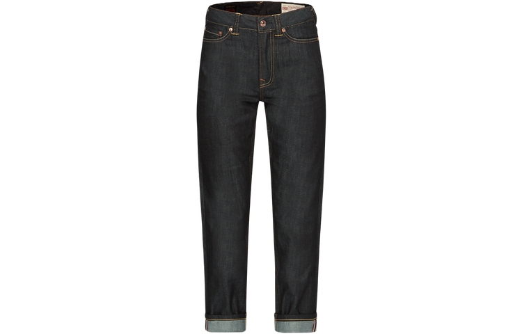 (Women) EVISU SS24  Embroidered Straight Denim Jeans in Blue. 2ESHTW4JE4061RXDN 圖 3