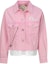 Order (W) EVISU SS24 海鷗刺繡粉色丹寧外套 2ESHTW4DJ4002FFDN