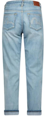 (W) EVISU SS24 Vaqueros Rectos Azul Denim con Lavado y Gaviota en Piedra. 2ESHTW4JE4059STDN Lookbook (W) EVISU SS24 Vaqueros Rectos Azul Denim con Lavado y Gaviota en Piedra. 2ESHTW4JE4059STDN