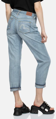 (W) EVISU SS24 Vaqueros Rectos Azul Denim con Lavado y Gaviota en Piedra. 2ESHTW4JE4059STDN Shop (W) EVISU SS24 Vaqueros Rectos Azul Denim con Lavado y Gaviota en Piedra. 2ESHTW4JE4059STDN