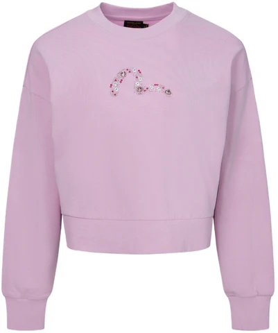 women-evisu-ss-24-women-s-pink-seagull-logo-long-sleeve-sweatshirt-2-eshtw-4-sw-4074-cpct