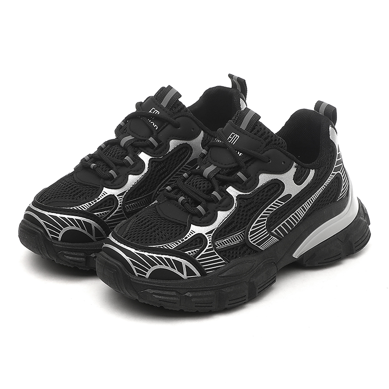 Shop (Women) Excull EXULL IsQ 'Thick Sole Breathable Mesh Low Top Dad Shoes' 73177617