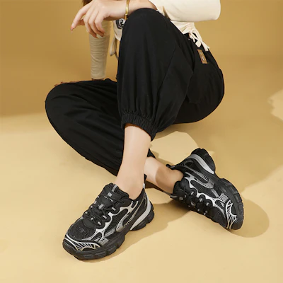 (Women) Excull EXULL IsQ 'Thick Sole Breathable Mesh Low Top Dad Shoes' 73177617 Purchase (Women) Excull EXULL IsQ 'Thick Sole Breathable Mesh Low Top Dad Shoes' 73177617