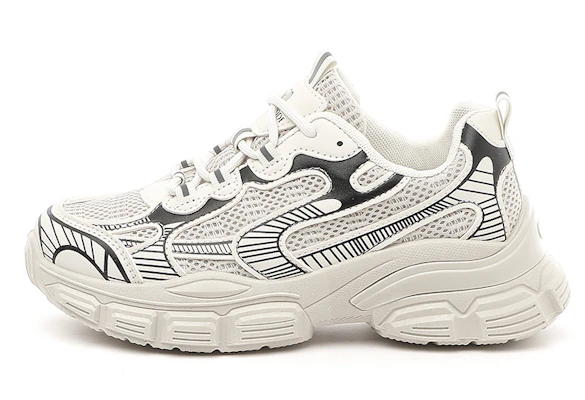 (Women) Excull EXULL IsQ 'Thick Sole Breathable Mesh Low Top Dad Shoes' 73177617 2