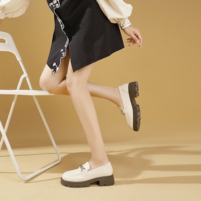 (Women) Excull EXULL ISQ Loafer 'Thick Sole Slip-On' 13171018 4