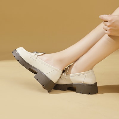 (Women) Excull EXULL ISQ Loafer 'Thick Sole Slip-On' 13171018 1