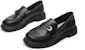 (W) Excull EXULL Yi Si Q 'Kasut Loafers Hujung Bulat' 13171019
