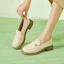 Lookbook (Women) Excull EXULL Yi Si Q 'Round Toe Temperament Loafer' 13171019