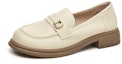 Cheap (W) Excull EXULL Yi Si Q 'Kasut Loafers Hujung Bulat' 13171019