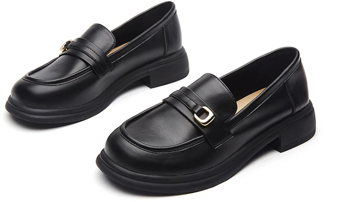 (Women) Excull EXULL Yi Si Q 'Round Toe Temperament Loafer' 13171019 1