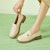 (W) Excull EXULL Yi Si Q 'Kasut Loafers Hujung Bulat' 13171019