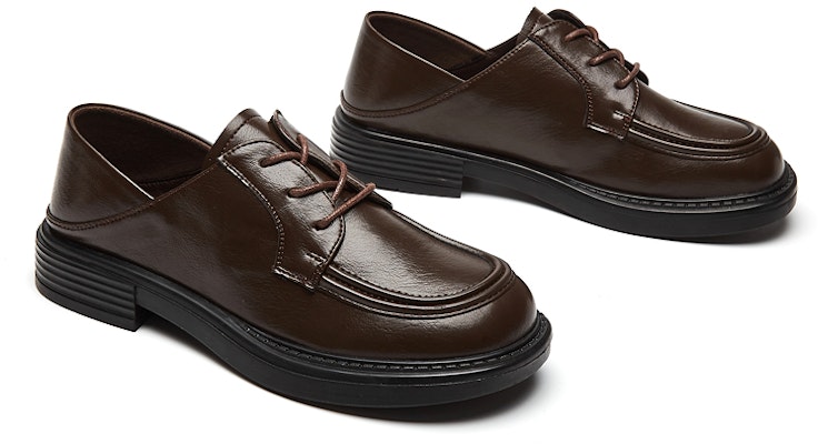 (Women) Exull 3.5cm 'Retro Versatile Casual Deep Brown' 8215104880 Order (Women) Exull 3.5cm 'Retro Versatile Casual Deep Brown' 8215104880