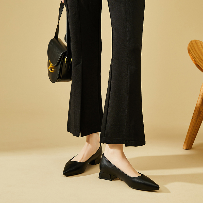 (W) EXULL 'French Style Pointed Toe Casual Flats' 圖 5