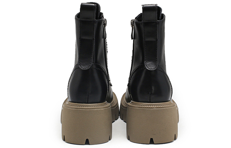 Lookbook (W) Bota Exull Tobillera 'Plataforma de Cuero Negro' 1218640960