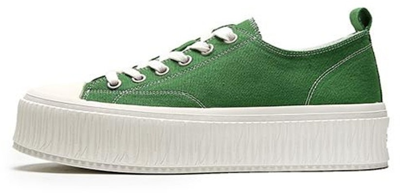 (Women) Exull Canvas Platform 'Green' 1215400740 Buy (Women) Exull Canvas Platform 'Green' 1215400740
