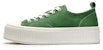 (Women) Exull Canvas Platform 'Green' 1215400740